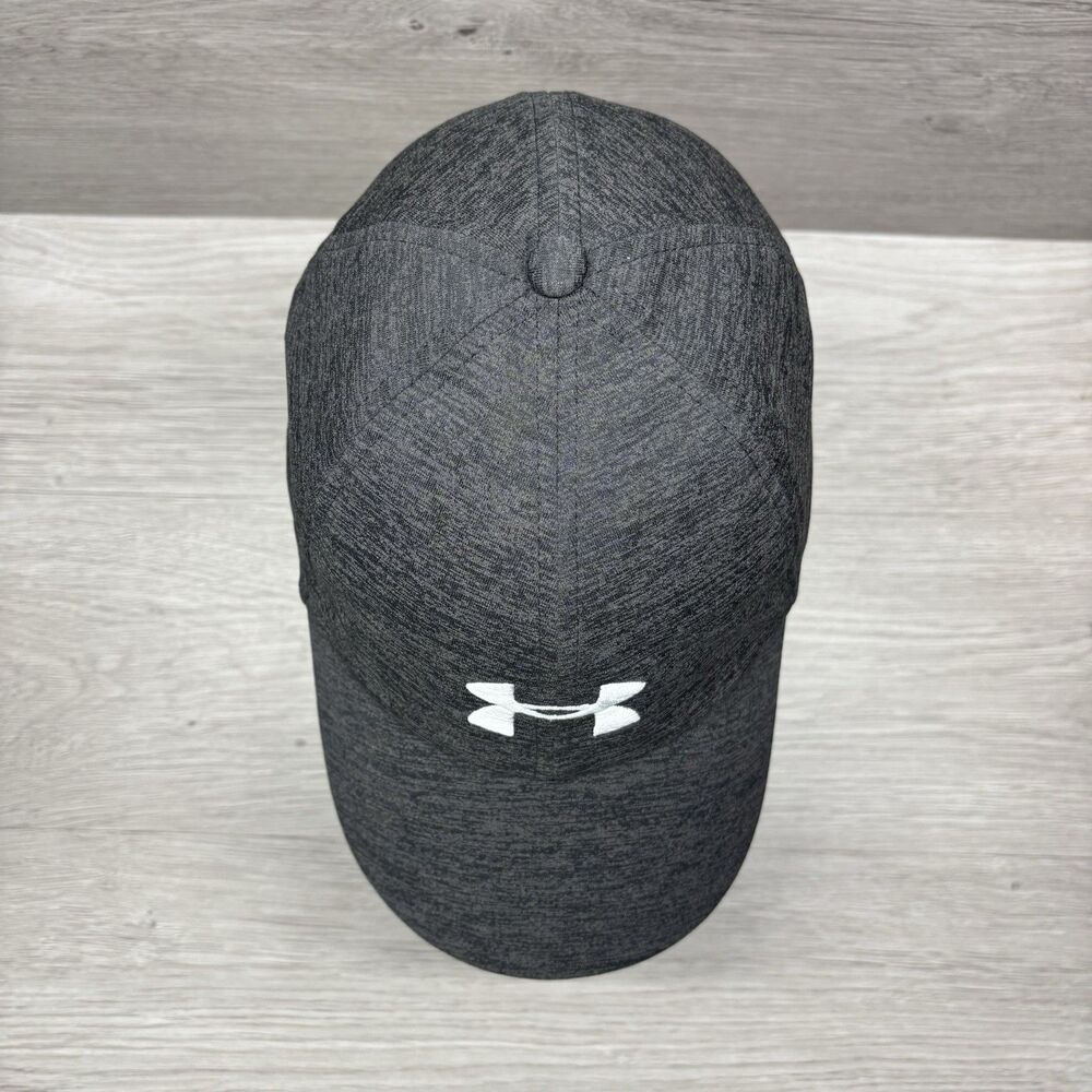 Under Armour Womens Gray UA Free Fit Adjustable Baseball Cap Hat Casual Sporty - Picture 4 of 11